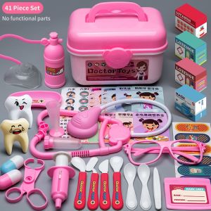 DREAMToy Set Mainan Dokter Anak 42/63/73Pcs Perempuan Doctor Koper Lengkap PlaySet Dokter Anak Mainan Edukasi