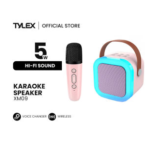 TYLEX XM09 Portable Karaoke Machine 1500mAh Battery Capacity Hi-Fi Sound Wireless Type-C Charging
