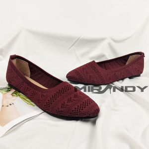 Mirandy Drella: Sepatu Wanita Sepatu Flat  Flatshoes wanita Rajut Premium