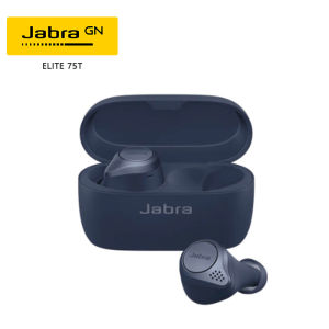 【6 Months Warranty】Jabra Elite 75T In-Ear Bluetooth Headphones Built-in Microphone Noise Canceling Earbuds Wireless Waterproof Sports Earbuds for IOS/Android/Ipad 28 Hours of Battery Life
