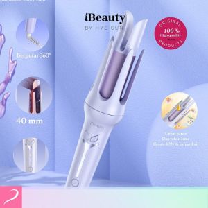 iBeauty Magic Hair Curler (32mm #Purple) - Catokan Keriting Otomatis