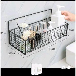 Kệ sắt dán tường chữ nhật đa năng mẫu mới nhất 2023