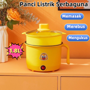 Panci Listrik Serbaguna Anti Lengket/Elektrik Cooker Multifungsi Panci Kukus Elektrik