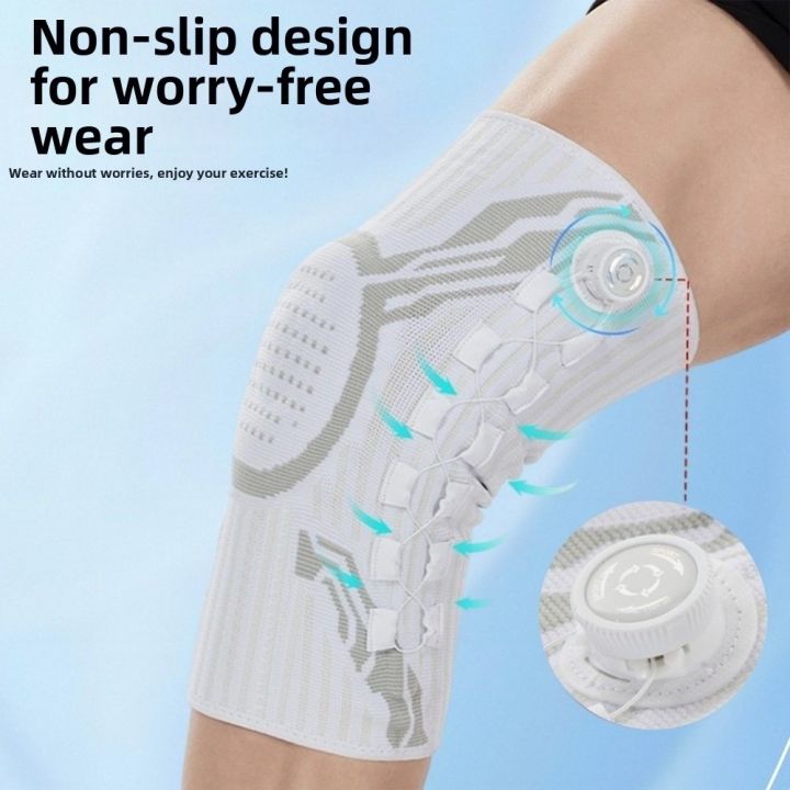 Adjustable Knee Brace Elastic with Knob Joint Support Sports ...