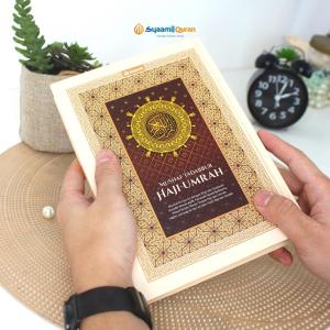 Mushaf Alquran Haji Umrah Bisa Custom Nama Terjemah Tajwid Berwarna Syaamil Quran