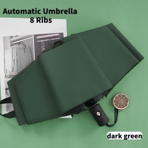 AFAU High-Quality 24 Ribs Automatic Umbrella Storm Resistant Large Umbrella For Sun And Rain UmbrellaFolding Open Close Sun Rain Storm Resistant Umbrella UV Wind Proof large umbrella with folding sunshade fashionable and durable fully automatic folding