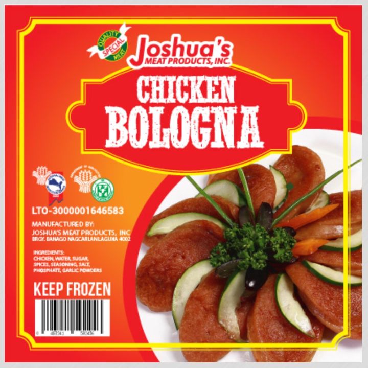 Joshua S Meat Products Chicken Bologna 250g Lazada Ph