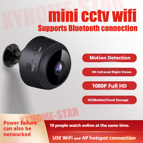【APP EASY USE】cctv camera connect to cellphone wireless Mini Camera Spy  Camera Connect To Phone 360 Camera With Night Vision A9 Mini Cctv Camera Hd 