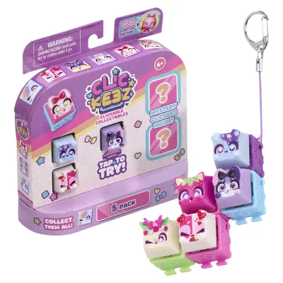 (READY STOCK) Clickeez 5 Pack