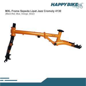 MXL Frame Sepeda Lipat Jazz Folding Bike Hybrid Bahan Chromoly 16" Discbrake