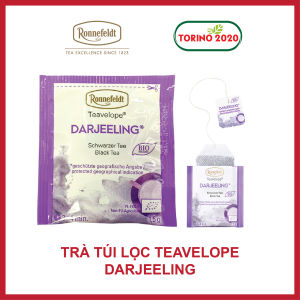 [HCM] [HÀNG CHÍNH HÃNG] Trà Túi Lọc Ronnefeldt tea-Teavelope Darjeeling 1 túi 1.5g - sáng lập từ năm 1823 được hái bằng tay 2 lá 1 búp