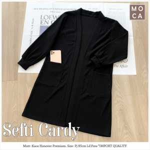 Pakain muslim wanita Cardy Moca Sefti Best Seller Premium