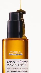 LOréal Professionnel Paris Absolut Repair Molecular High Shine Hair Oil 90ML
