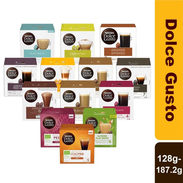 Nescafe Dolce Gusto Coffee Capsules Assorted 96g Lazada