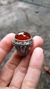 cincin batu akik anggur obi asli natural