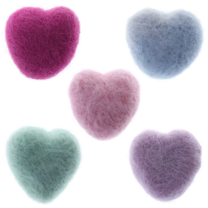 Cute Hearts Felt Cute for Creative Handmade Crafts DIY Weeding Party Valentines Day Decorations Newborn Photography Pro