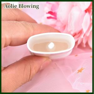 Aolie 10 cái ống nhựa đựng Son dưỡng môi hình bầu dục rỗng 20ml ống đựng son môi