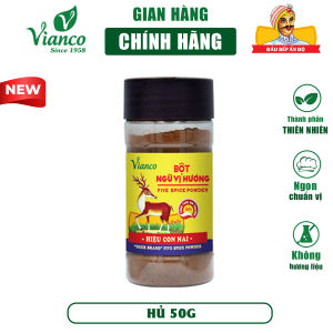 Combo 10 gói gia vị ướp thịt Ngũ Vị Hương Hiệu Con Nai gói 10g 50g gia vị Vianco Gia Vị Việt Ấn