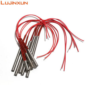 LUJINXUN 8-14mm Electric Cartridge Heater Edge Banding Machine Heating Element Heater Rod High-temperature Wire 2PCS/LOT