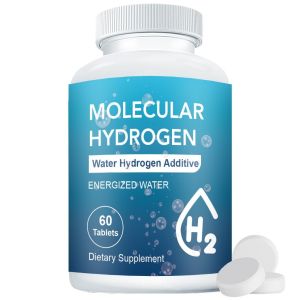 Hydrogen water tablets molecular hydrogen water supplement 60 tablets hydrogen-rich water tablets antioxidant boost energy