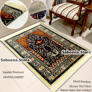 Sajadah Turki Super Premium Fantasi Karpet Ukuran Dewasa Bahan Tebal Dan Halus By Sabeena Store