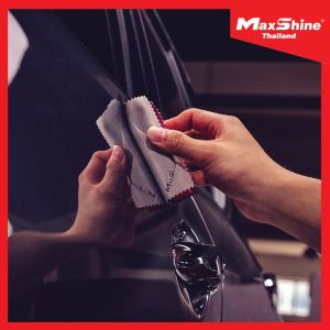 MAXSHINE Suede Microfiber Cloth For Detailing Coating ผ้าลงน้ำยาเคลือบแก้ว เคลือบเซรามิก