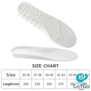 GotGo แผ่นรองพื้นรองเท้า แผ่นรองเท้าเพื่อสุขภาพ ซัพพอร์ตดีเยี่ยม นุ่ม shoes insole