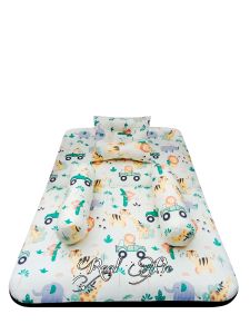 Promo!! kasur bayi model lipat set kelambu dan satu set bantal guling motif lucu