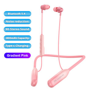 Bluetooth Earphones Wireless Headphones 100 Hours Play Music Neck-Mounted Bluetooth5.0 Headset IPX5 Waterproof Sports Wireless Earbuds with Bass Effect Surround Sound 9D Stereo Sound