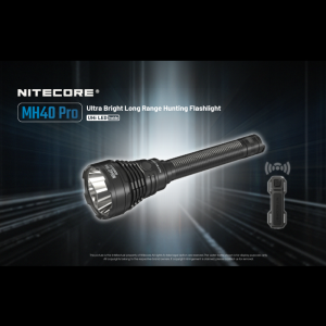 NITECORE MH40 Pro 3500Lumes Flashlight USB-C Rechargeable UHi 40 LED Wireless Remote Switch Long Rang 1300Meter With 10000mAh Battery