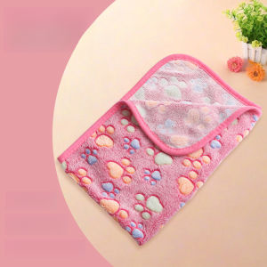 เบาะสัตว์เลี้ยง ผ้าห่มสัตว์เลี้ยง เสื่อแมว ผ้าห่มสุนัข อบอุ่นและสะดวกสบาย ราคาถูกและดีที่สุด คละสี พร้อมส่งค่ะ CW76