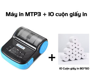 Máy in nhiệt Bluetooth K80 để in hóa đơn bán hàng trên điện thoại từ ứng dụng sổ bán hàng Tính tiền TV kiotviet sapo