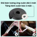 Cuộn Xốp Dài 2 Mét Bọc Cạnh Bàn Chữ U-W-V, Miếng Dán Bịt Góc Tường Chống Va Chạm An Toàn Cho Bé Legaxi. 