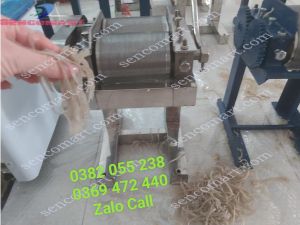 Máy thái bì heo qay tay sợi đều dài