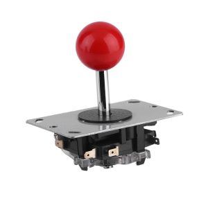 Arcade Joystick 8 Way High Response Fighting Games Stick Controller Red Ball Handle
