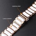 Dây đeo bằng gốm cho Apple Watch Ultra 2 1 49mm iWatch series 10 9 8 7 6 5 4 3 2 se Dây đeo 46mm 42mm 41mm 45mm 44mm 40mm 38mm Dây Đeo Inox Dây đeo thay thế. 