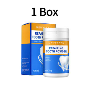 限时促销 【Special Offer】NewTeeth Repairing Tooth Powder Herbal Teeth Whitening & Sensitive Relief 50g Shipped within two days