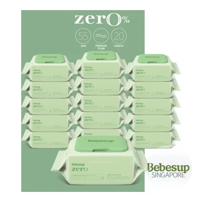 BEBESUP Zero Travel Baby Wipes - Case