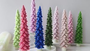 Christmas Tree Silicone Molds Resin Crafting Moulds Soap Making Molds Silicone Ornament Moulds Silicone Texture