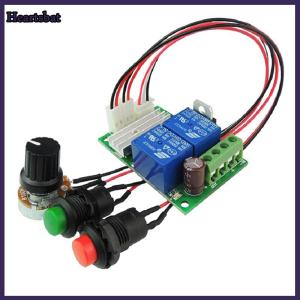 [Heartsbat] Pwm Dc Motor Governor 6V12V24V Forward And Reverse Switch Motor Controller
