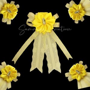 Premium Corsage Elegant brooch Pin Corsage Flower Wedding party event flower brooch Bunga kerongsang Majlis perkahwinan