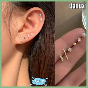 danux 5 Pcs Small Ear Stud Earrings Set for Women Girls Fashion Ear Studs Ear Jewelry