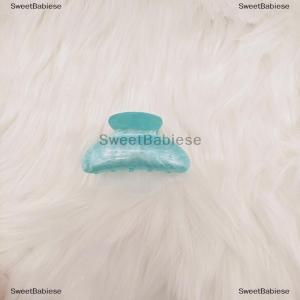 [COD] SweetBabiese Vintage Hair Clips For Girls Claw Clip New Marble Textured Barrette Shark Clip For Women Hair Accessories