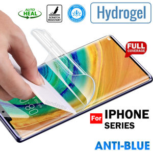 FOR iPhone SE X XR XS XS Max 11 Pro Max Clear Matte Anti Blue Privacy Hydrogel Tpu Screen Protector