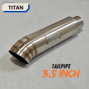 LK exhaust tailpipe 35 inch full stainless saringan dalam type kering
