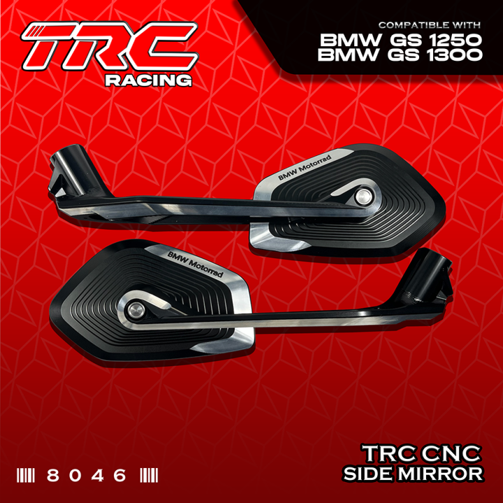 TRC Racing BMW GS 1250/1300 CNC Side Mirror LTO Approved 8046 Lazada PH