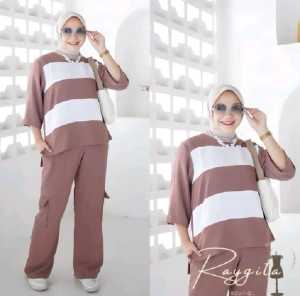 ONE SET CARGO BLASTER WANITA SALUR SETELAN WANITA CELANA CARGO TERBARU