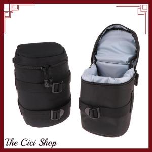 [The Cici Shop] กระเป๋าใส่เลนส์กล้องสุดหรู1ชิ้นสำหรับกล้องแคนนอนเลนส์ Nikon SONY Olympus Fuji DSLR