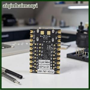 aiqinhaimaoyi 1 Set Ultra-Small WiFi Bluetooth 5.0 ESP32-S3 Supermini Development Board For Arduino Micropython ESP32 S3 ESP32-S3FH4R2