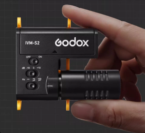 Micro Shotgun GODOX IVM-S2 Mic Thu Âm Cho Điện Thoại Máy Ảnh Máy Quay Video Vlog ASMR Mukbang Livetream Youtube